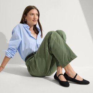 Rothy's Black Mary Jane Flats